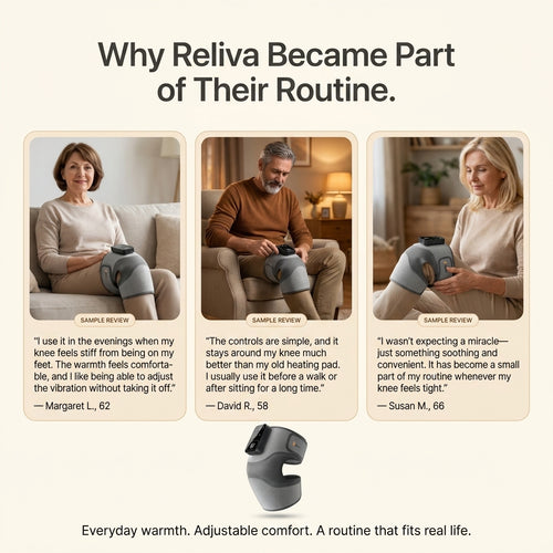 Reliva HeatMotion™ Knee Massager